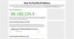 Desktop Screenshot of net-ip.info
